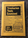 Trinitarian Text Examined image 0