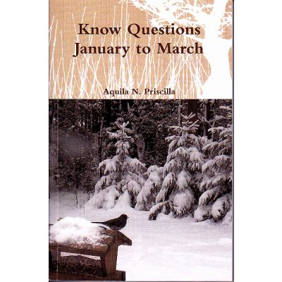 Know Questions #1 Jan to March image 0