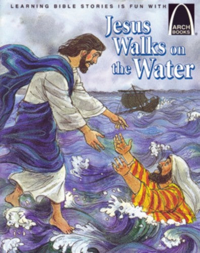 Jesus walks on water image 0