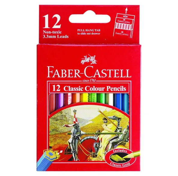 Faber-Castell Classic Coloured Pencils half size image 0