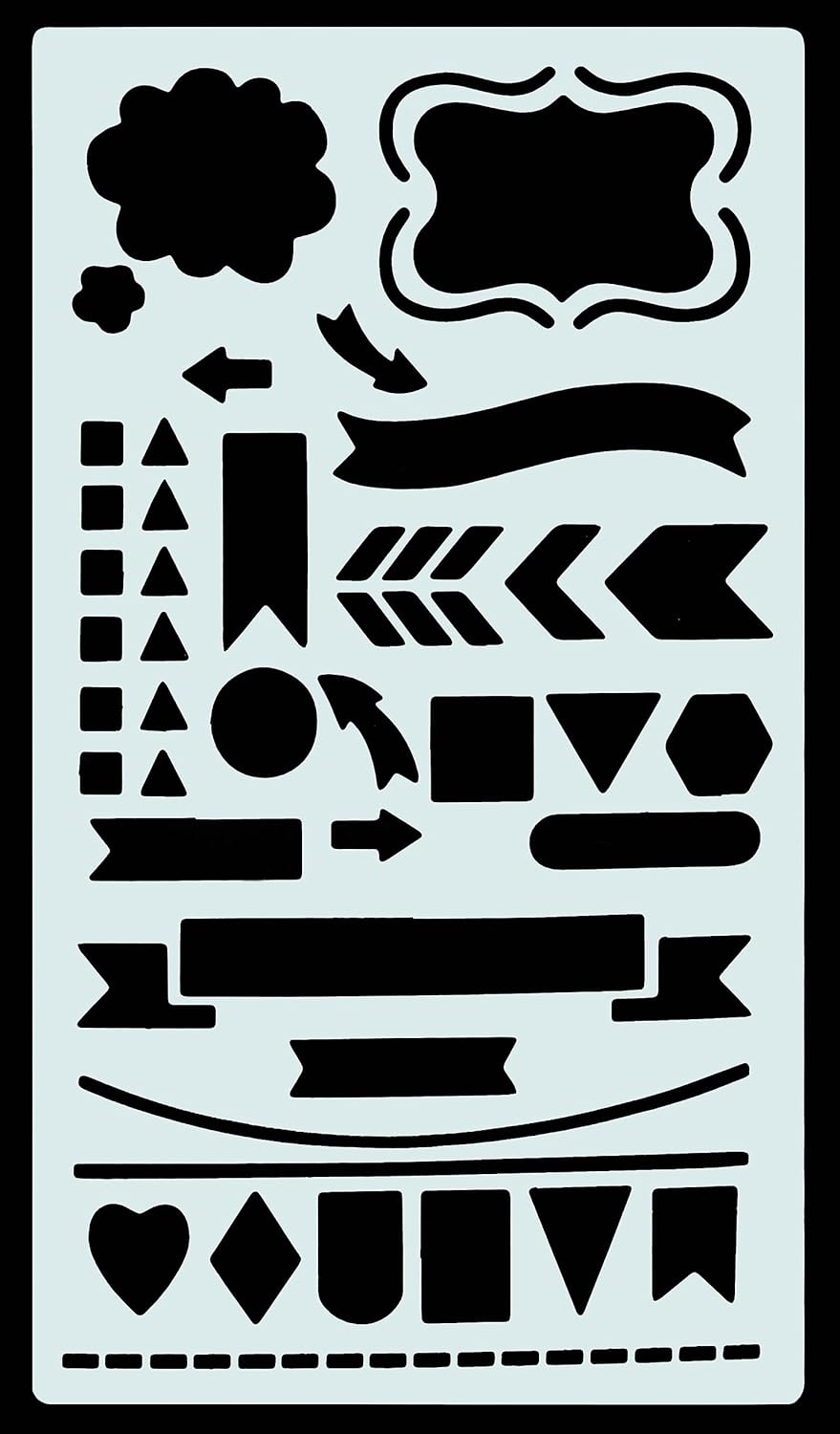Bible journal stencil set image 11