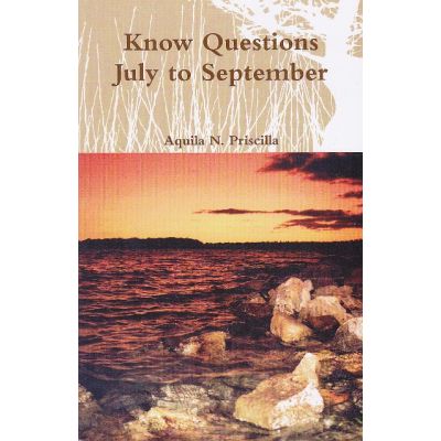 Know Questions #3 July to September image 0