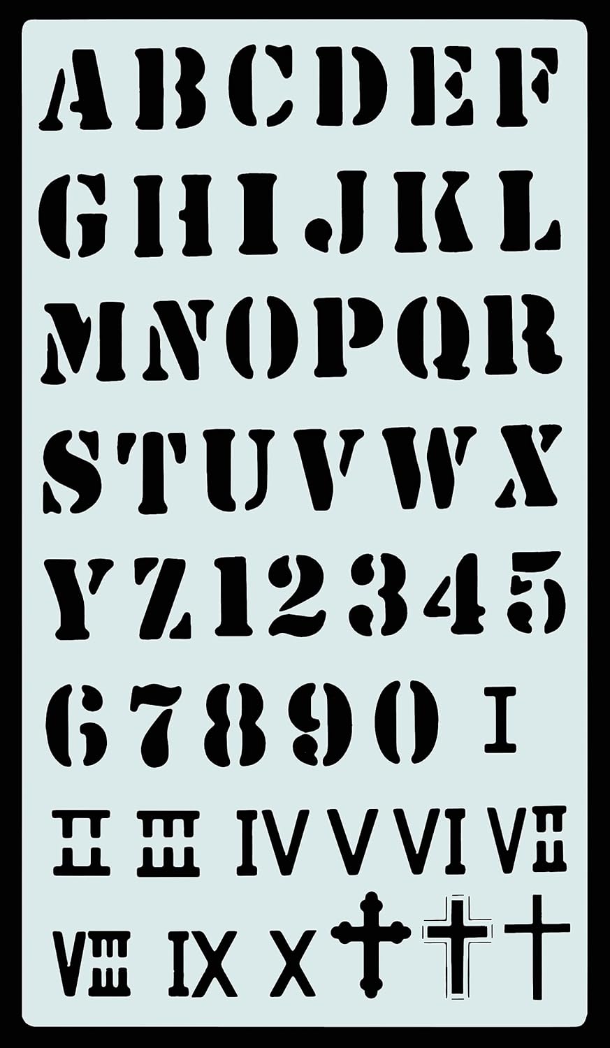 Bible journal stencil set image 12