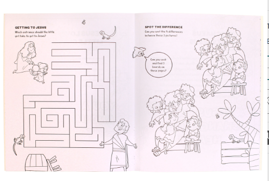 Seek and Find New Testament activity book image 1