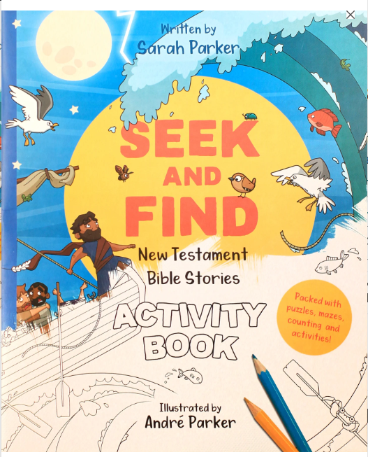 Seek and Find New Testament activity book image 0