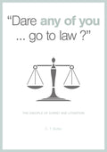 Dare any of you...go to law? image 0