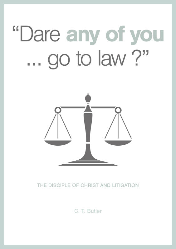 Dare any of you...go to law? image 0