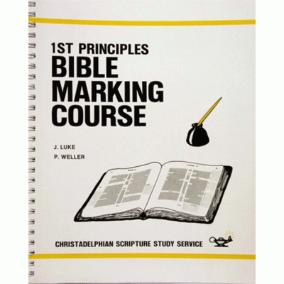 1st Principles Bible Marking Course image 0