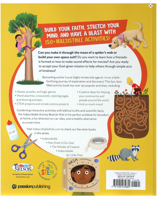 Indescribable Activity Book for Kids image 3