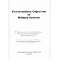 Conscientious Objection to Military Service image 0