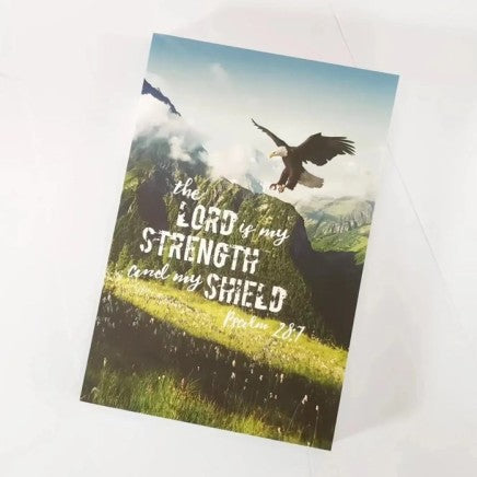 The Lord is my strength notebook image 0